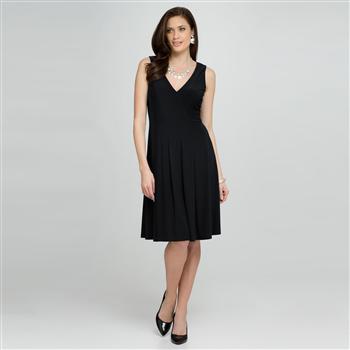 V-Neck Dress, , large