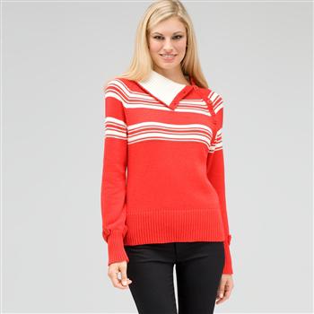 Long Sleeve Raglan Button Out Turtle Neck, , large