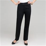 Straight Leg Pant., Black, medium