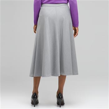 Long Center Seam Skirt, , large
