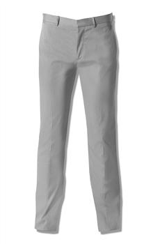 Straight Leg Trousers with Two Back Besom Pockets, , large