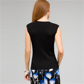 Cable Knit Shell, , large