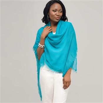 Solid Luxe Scarf, Royal, large