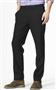 Microcheck Straight Leg Trousers, Black, small