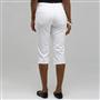 Classic Denim Straight Leg Capri, Porcelain, small