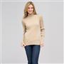 Long Sleeve Turtle Neck, Panama Khaki, small