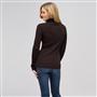 Long Sleeve Turtle Neck, Espresso, small