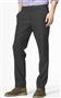 Microcheck Straight Leg Trousers, Grey, small