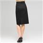 Slim Skirt With Back Kick Pleats, , small